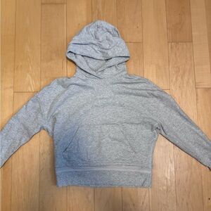 lululemon athletica Light Gray Hoodie Sweater